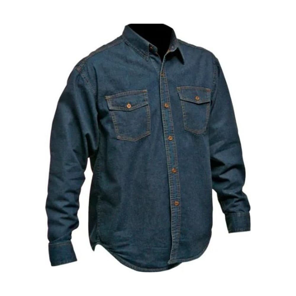 Camisa Índigo con Botones