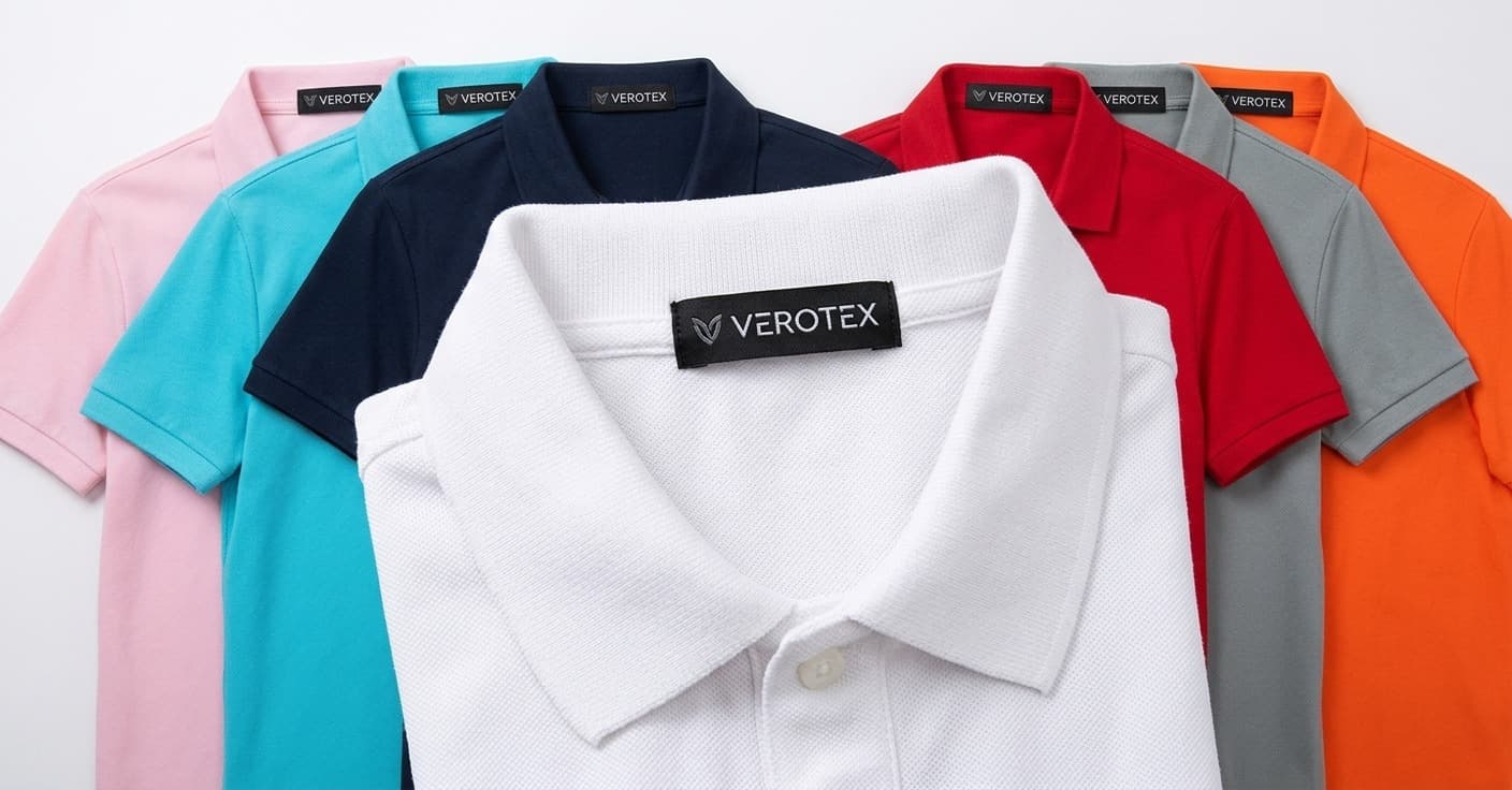Camisa Tipo Polo Manga Corta